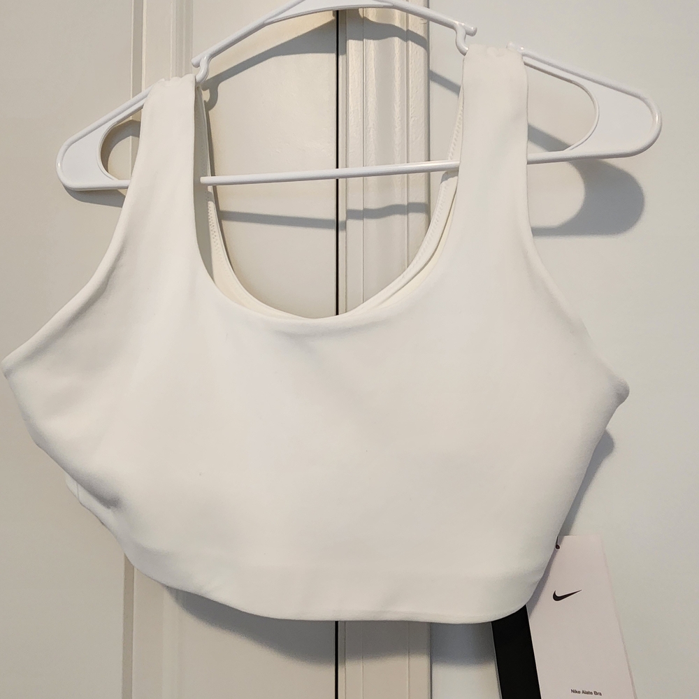 Nike Classic White Sports Bra
